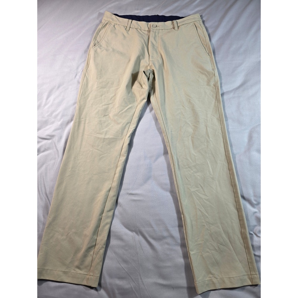 FootJoy Pro Tour Fit Golf Pants 34x34 (Fits 34x31) Khaki Performance Stretch